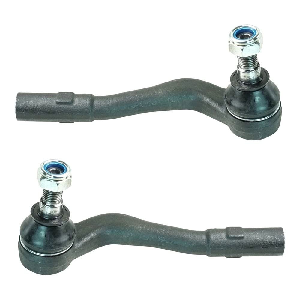 TRQ Tie Rod End Front Outer Pair Set for Mercedes Benz MB C CLK SLK