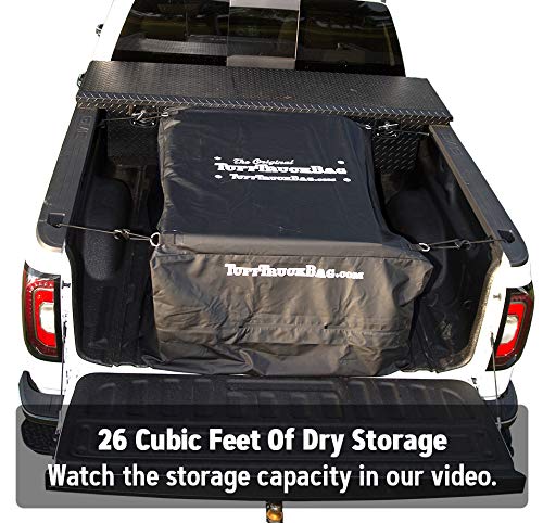 Tuff Truck Bag - Black Waterproof Truck Bed Cargo Carrier, 40'' X 50'' X 22''