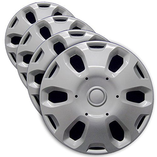 Premium Hubcap Set, Replacement For Ford Transit Connect 2010-2013, 15-Inch Wheel Covers (4 Pieces)