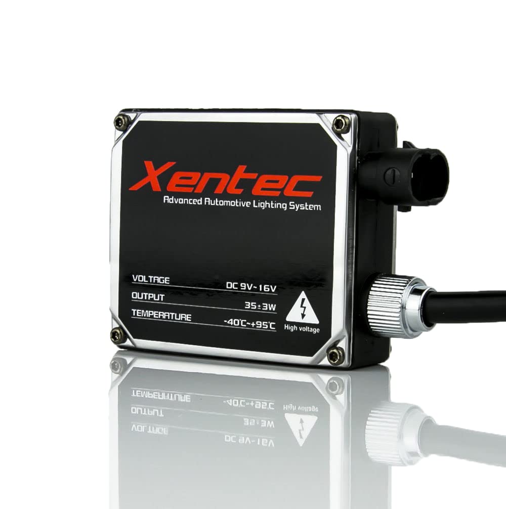 Xentec H7 6000K Hid Xenon Bulb Bundle With 35W Standard Digital Ballast (Ultra White)