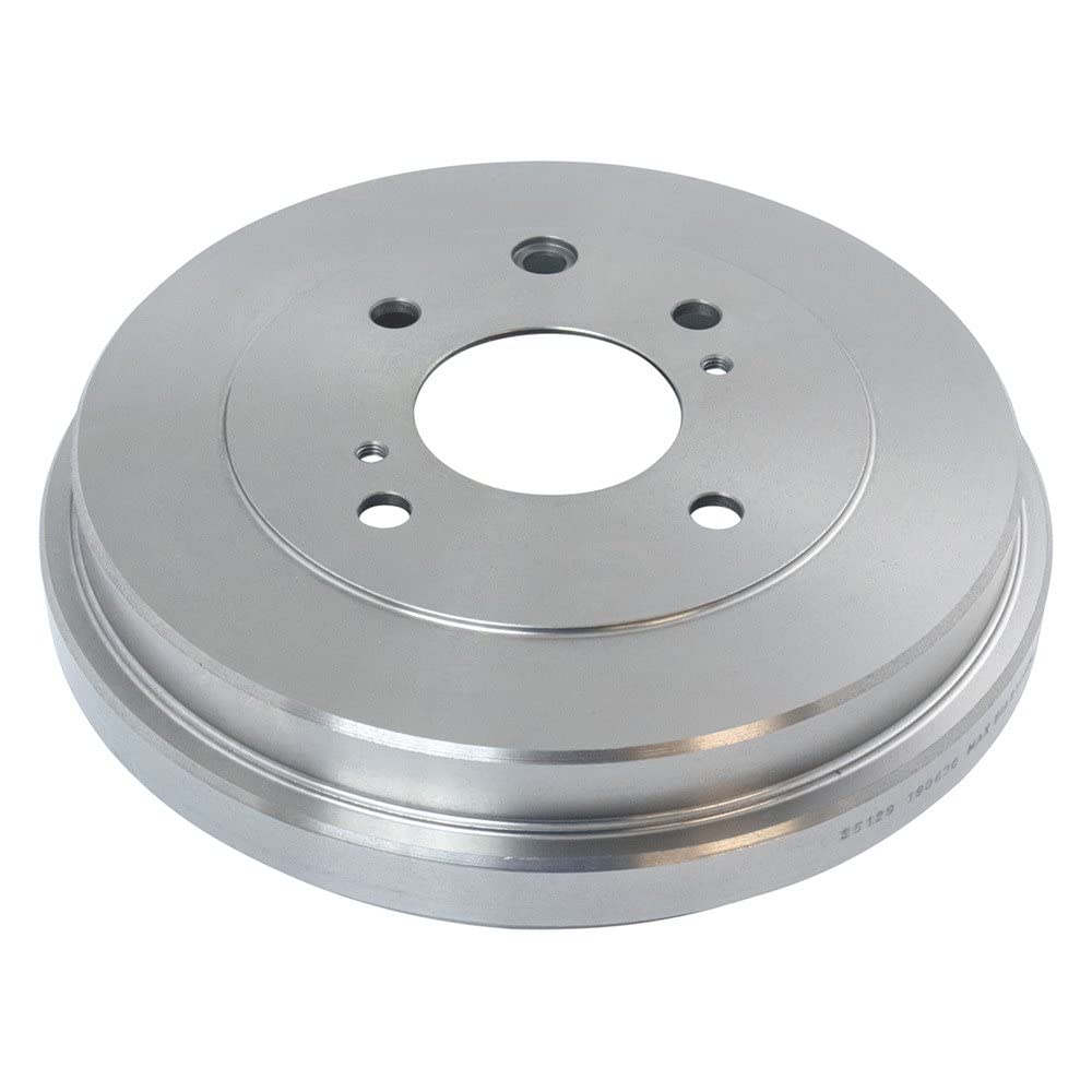 Trq Rear Brake Drum Pair Set For 2009-2014 Nissan Cube / 2007-2012 Nissan Sentra / 2007-2012 Nissan Versa