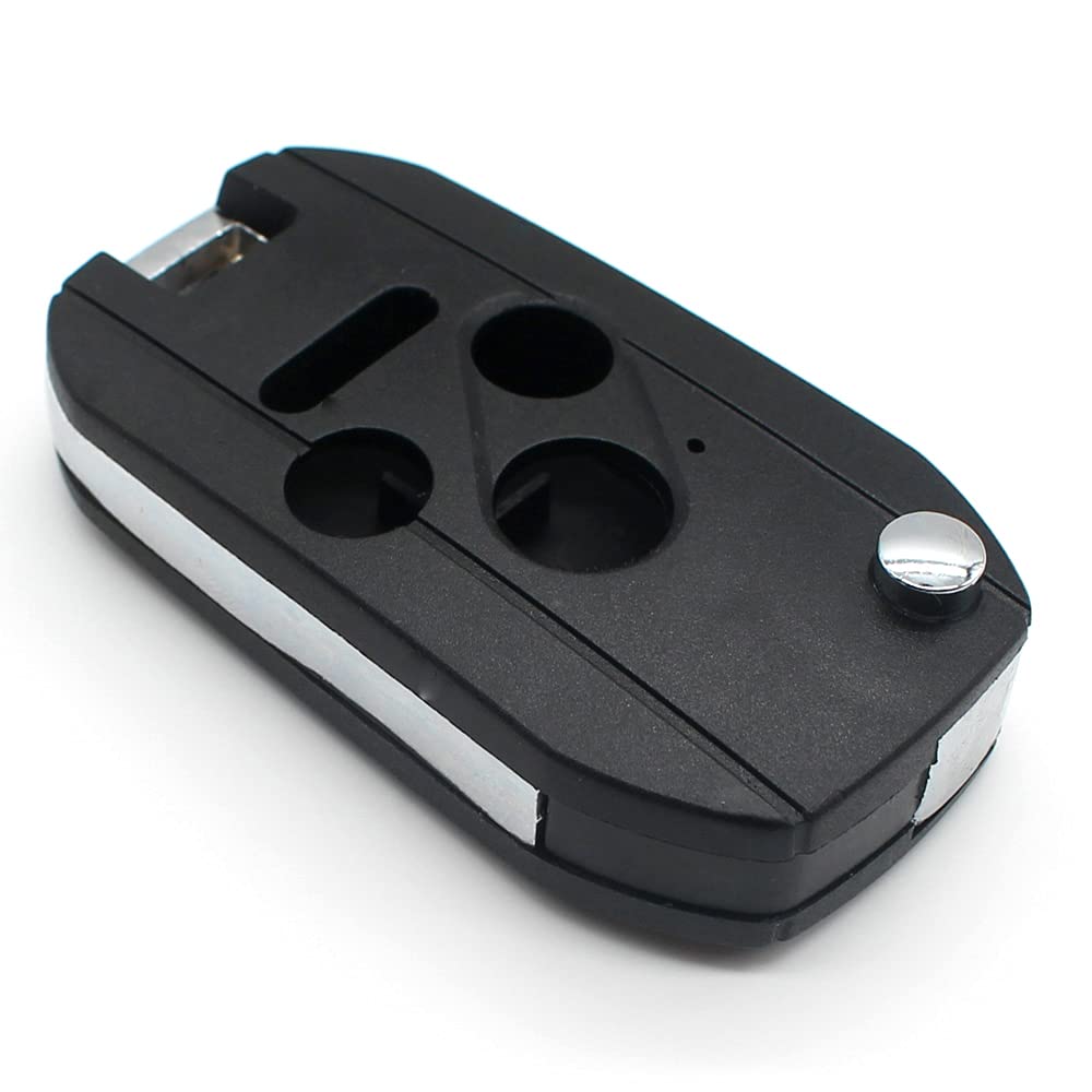 4 Buttons Flip Folding Car Remote Key Fob Cover Key Shell Case Compatible With Honda Civic Accord Crv Fit Pilot