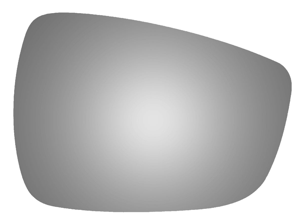 Burco 5586 Convex Passenger Side Power Replacement Mirror Glass Compatible with 2013-2017 Hyundai Accent, 2014-2017 Hyundai Elantra, 2014-2017 Hyundai Elantra GT, 2014-2017 Hyundai Veloster