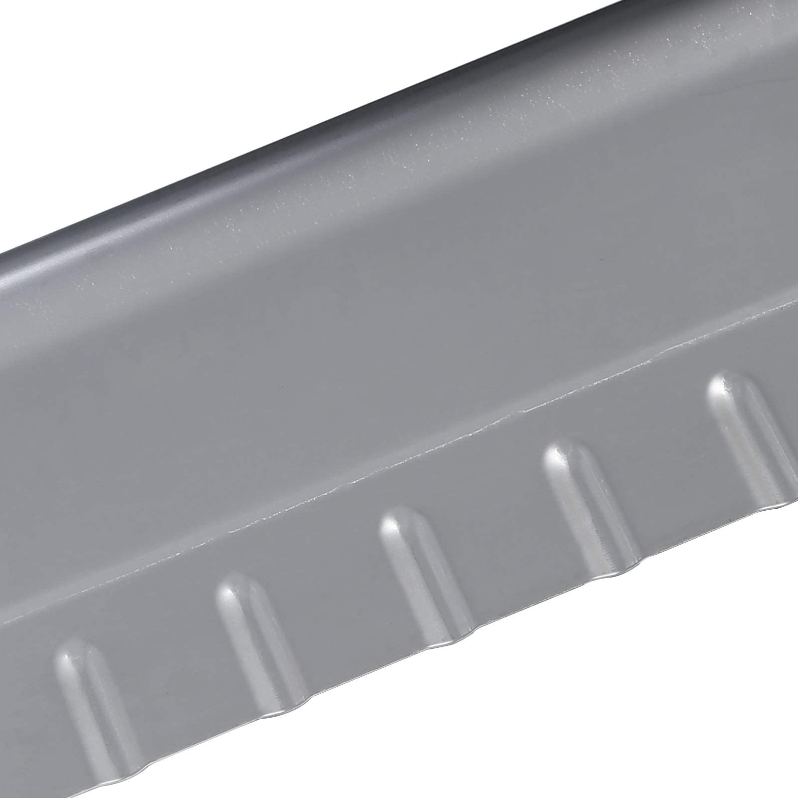 Ecotric Extended Cab Lower Slip-On Rocker Panels Compatible With 1999-2007 Chevy Silverado/Gmc Sierra Replace For 0856-001 0856-002