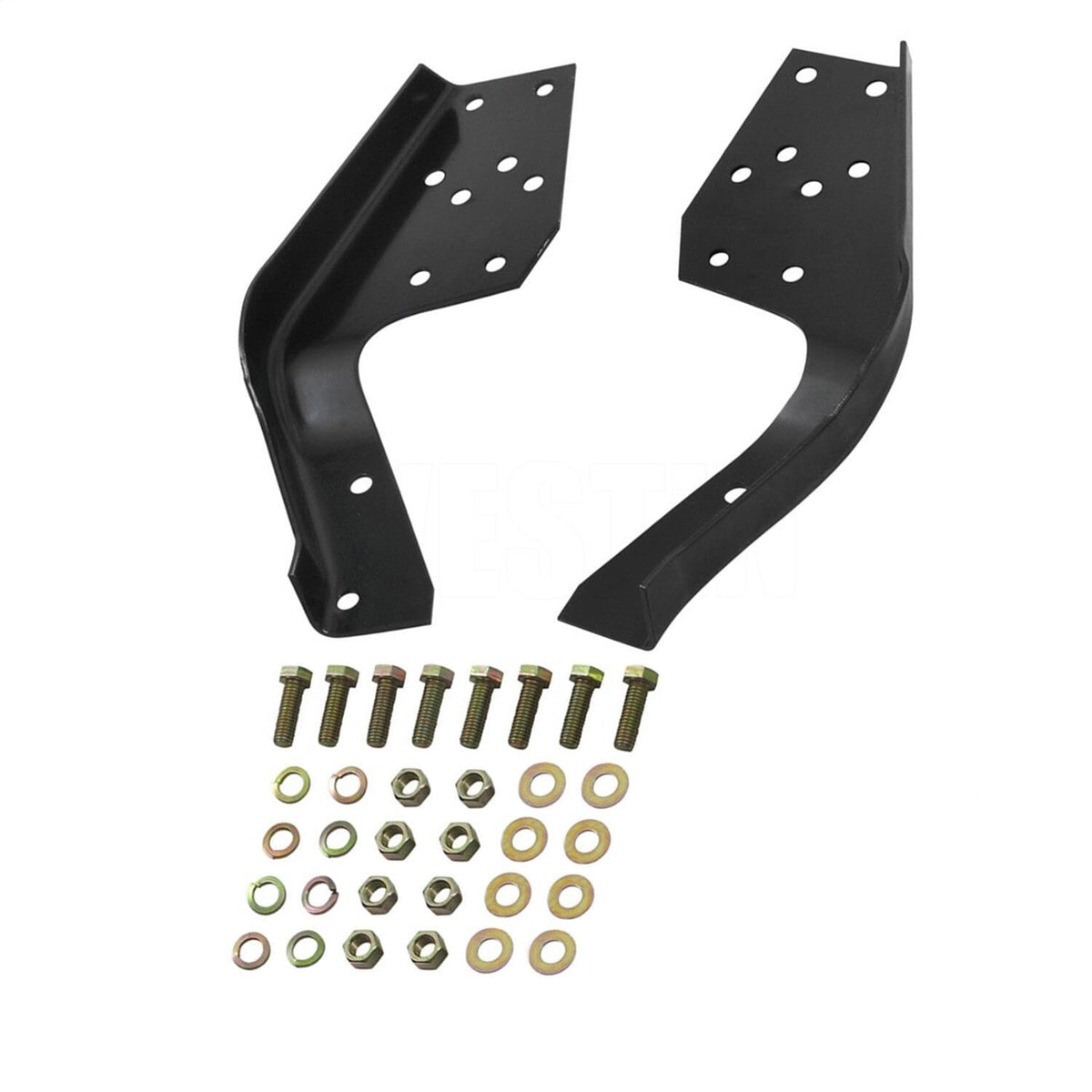 Fey 95300 Direct Fit Mounting Kit For Fey Diamondstep & Surestep Universal Bumpers (Bumper Sold Separately)