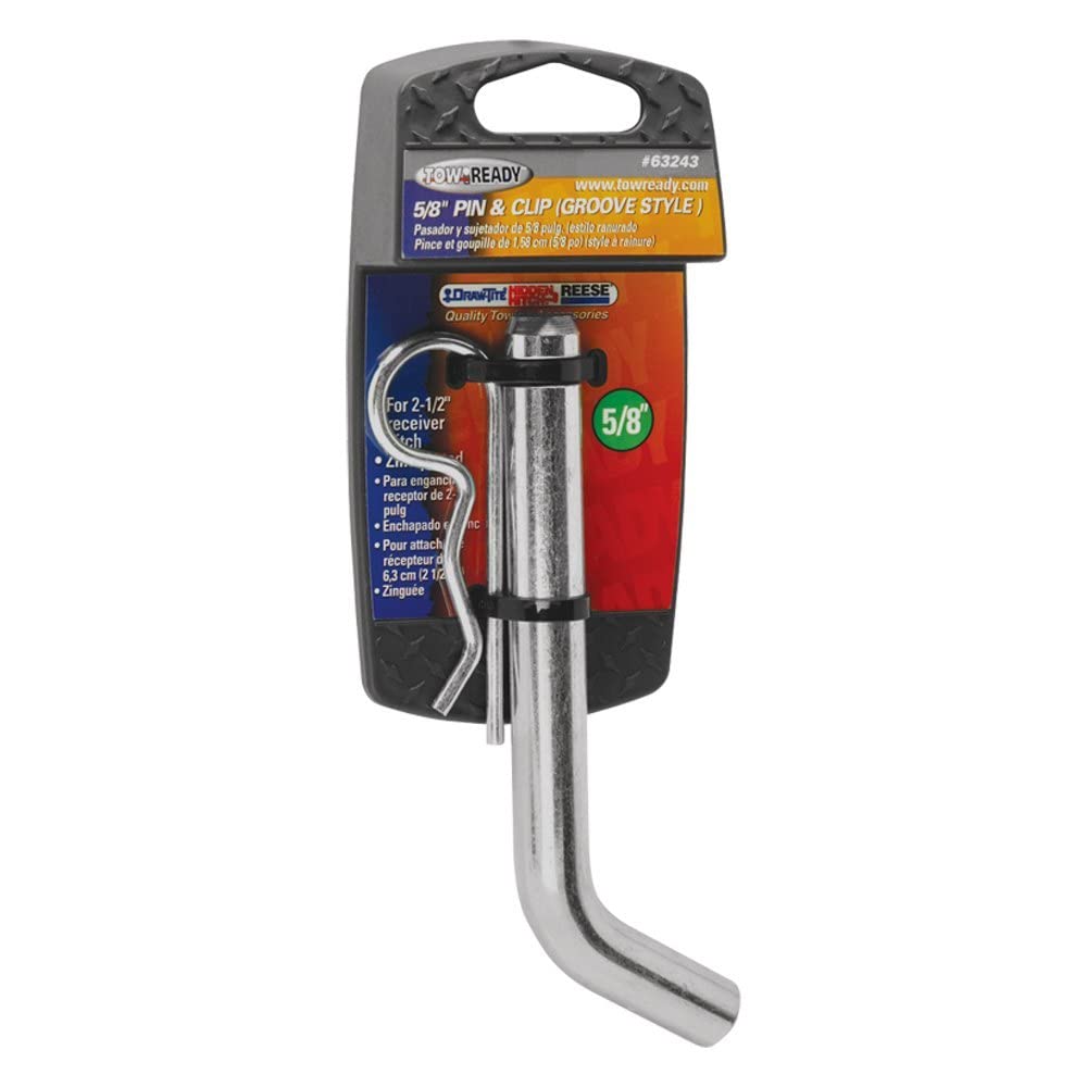 DrawTite 63243  5/8 Hitch Pin & Clip for 21/2 Receivers