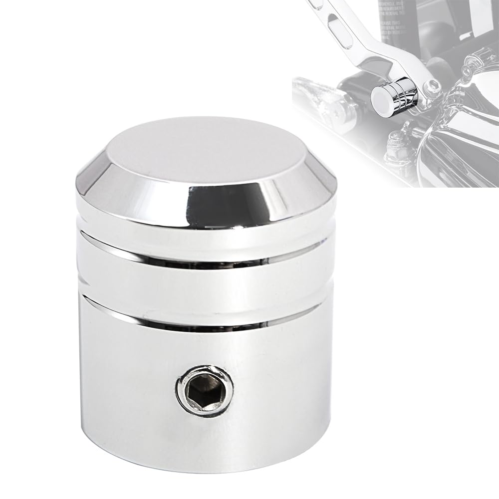 Wowtk Heel/Toe Shifter Shaft Cap Cover For Harley Davidson 1986-2017 Fl Softail, 1988-2023 Touring Road King Road Glide Street G