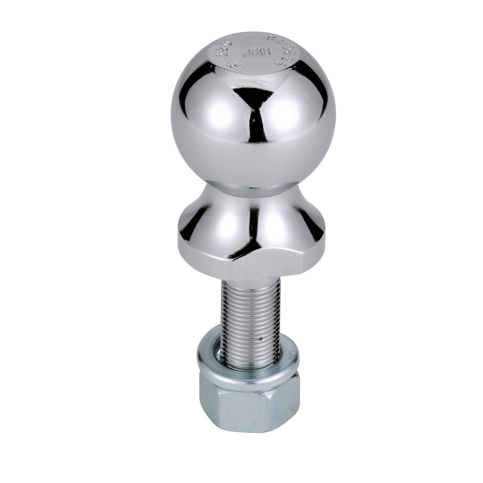 Brok Products 32948 2'' X3/4'' X2-3/8 Chrome Hitch Ball - 3500 Lb.