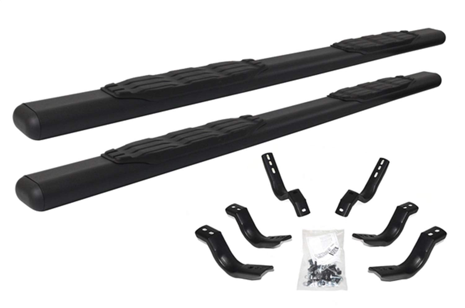 Go Rhino 105404787T 5' 1000 Series Side Steps With Mounting Brackets Kit For 19-24 Gmc, Chevrolet (Crew Cab Pickup)
