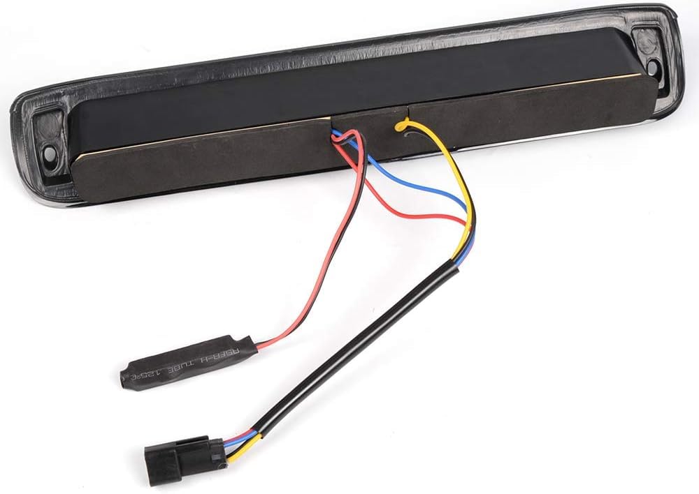 Cheda 3Rd Third Brake Lights, Compatible With 1999 2000 2001 2002 2003 2004 2005 2006 Chevy Silverado/Gmc Sierra, Smoky Lens Bla