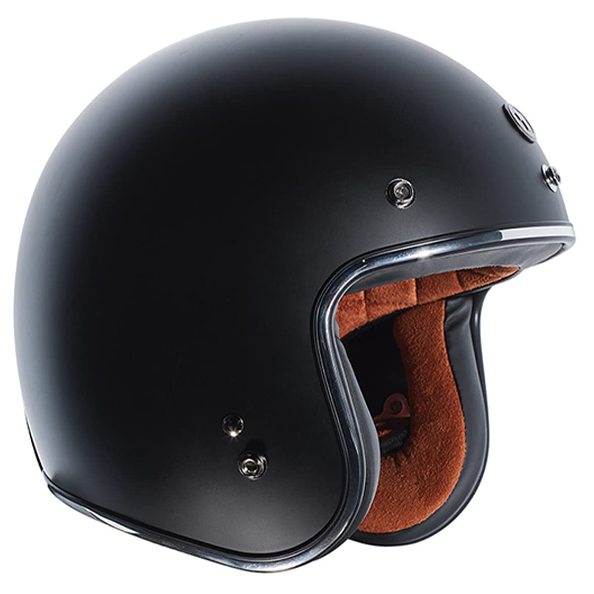 Torc Unisex-Adult Open Face Motorcycle Helmet (Flat Black Bones, Xx-Large