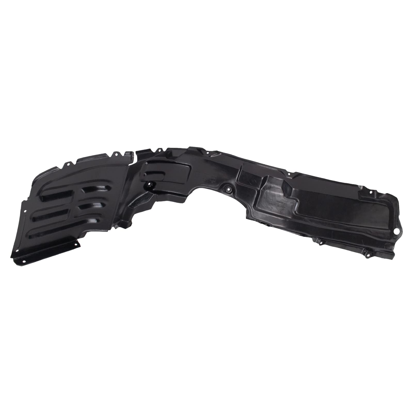 Trq Inner Fender Liner Set Compatible With 2006-2012 Mitsubishi Eclipse Mi1250107 Mi1251107