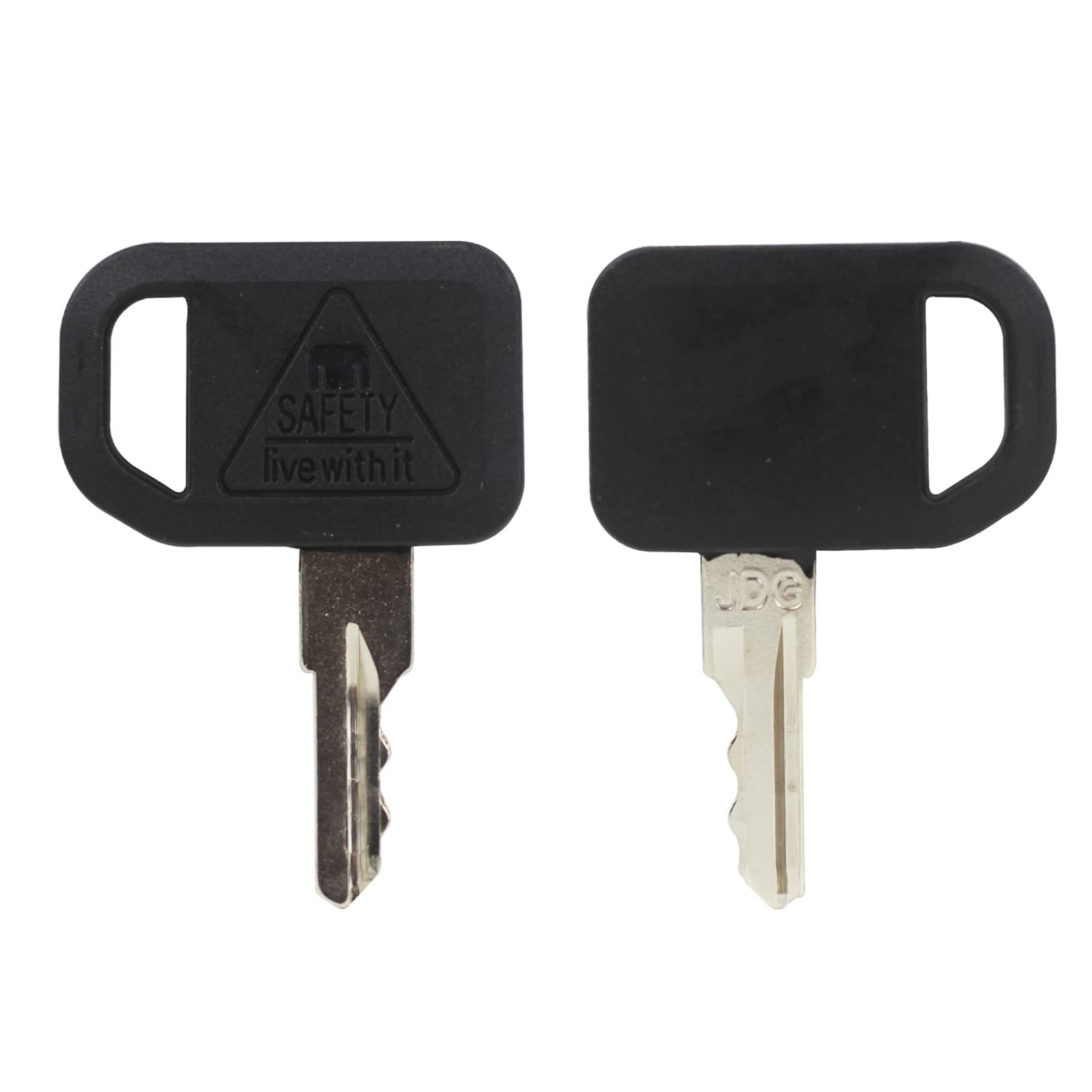 Am131841 6Pcs Ignition Keys Replacement For John Deere 300 400 X400 X700 Gt235 Gx Lx Cs Cx Gator Ts Hpx Mower Tractors Series