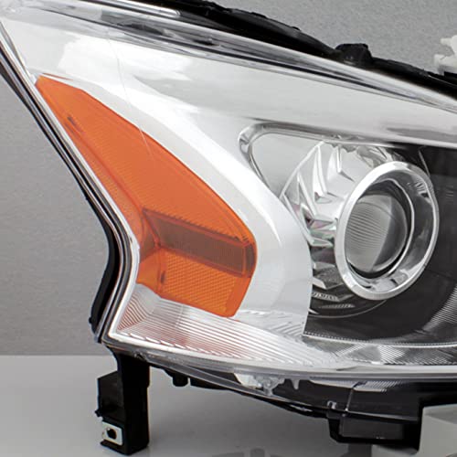 Akkon - For 13-15 Altima 4 Doors Sedan Halogen Type Headlight Lamp Passenger Right Side Direct Replacement