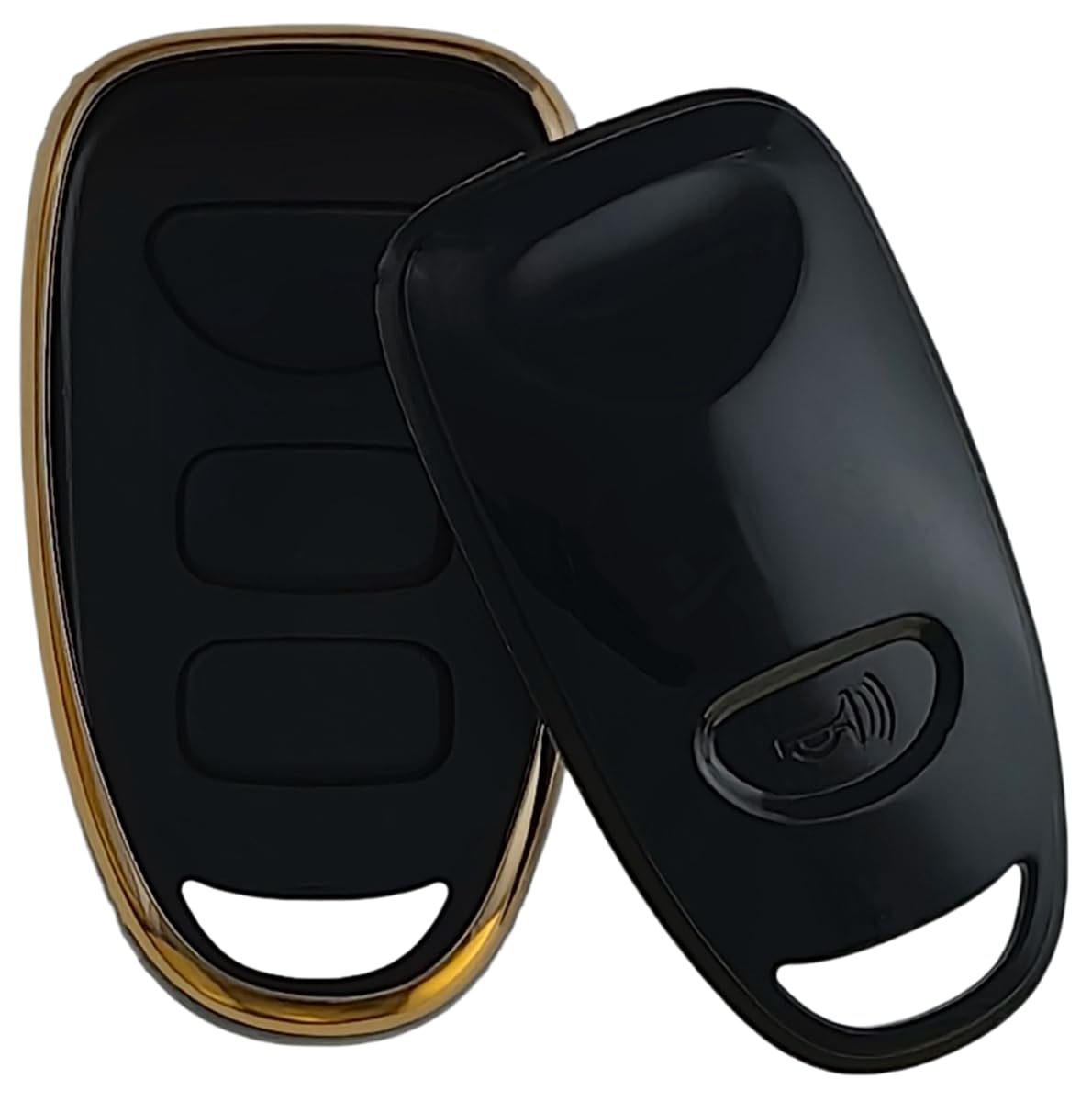 REPROTECTING TPU Key Fob Cover Compatible with 2006-2020 Hyundai Accent Elantra Genesis Sonata Kia Forte Optima Rondo Sorento Sp