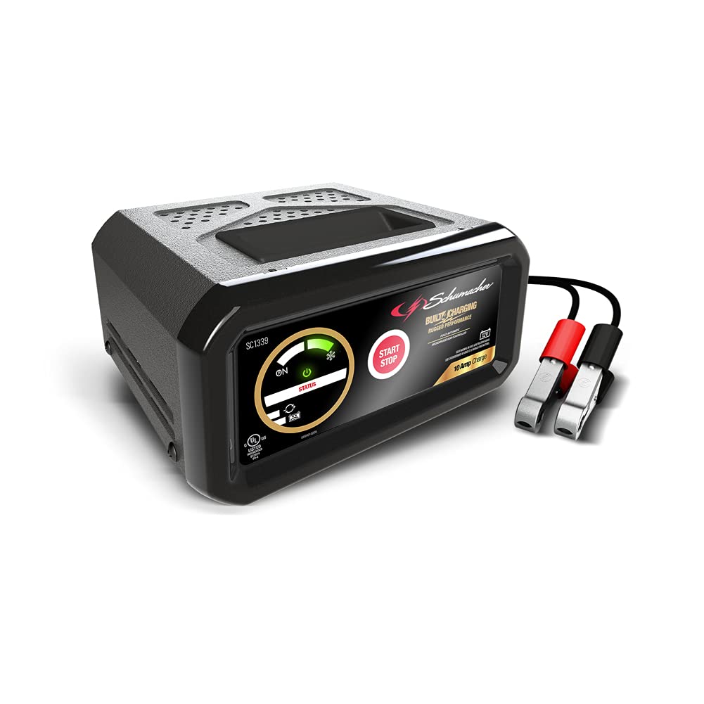 Schumacher Sc1339 12V Fully Automatic Battery Charger And 10A Maintainer