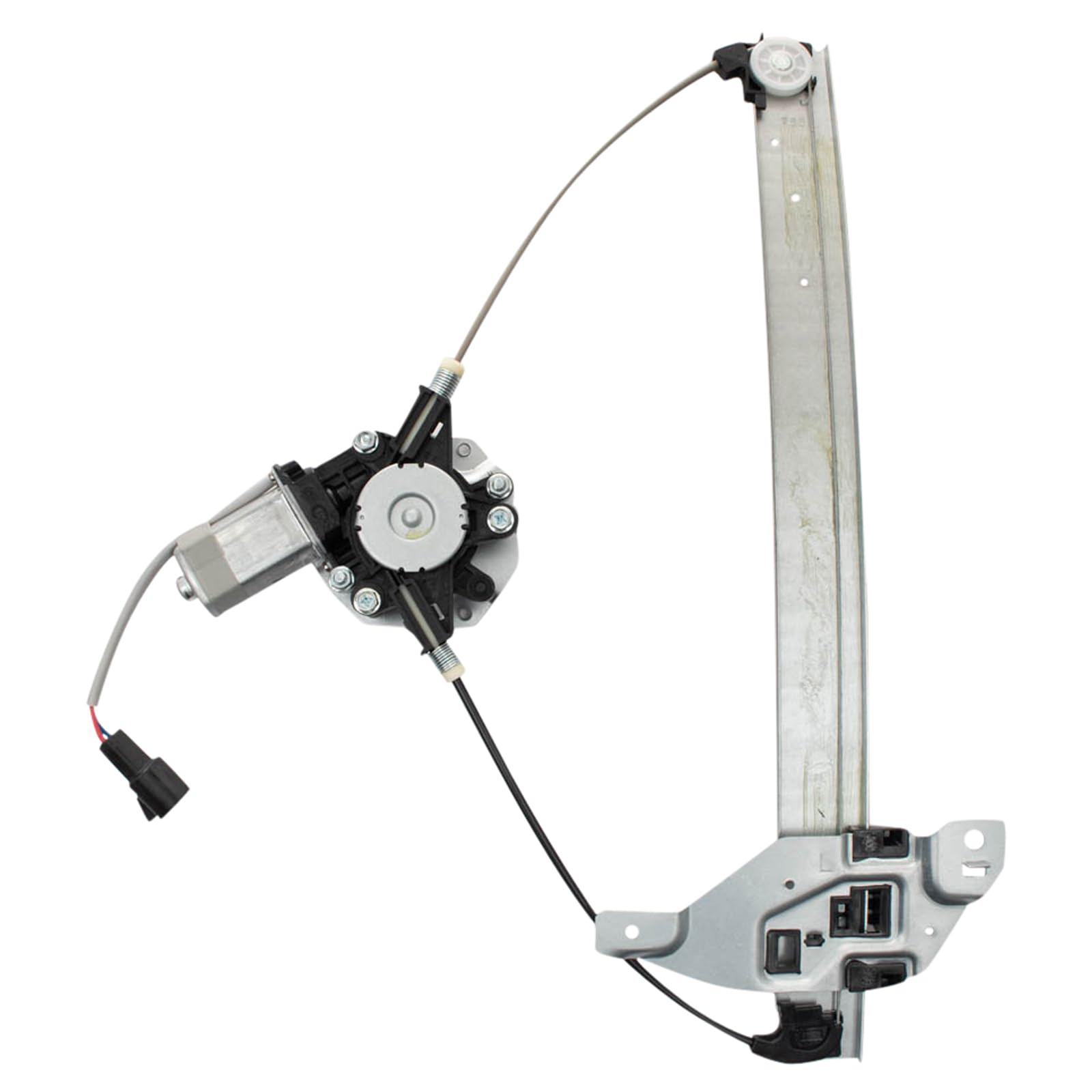 Trq Front Left Power Window Regulator & Motor Assembly Drivers Side Compatible With 2006-2013 Chevrolet Impala 2014-2016 Impala