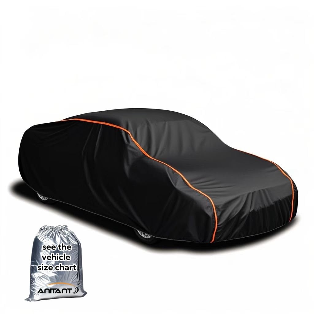 Anitant Waterproof Sport Car Cover,Snow Car Cover,Super Lightweight Car Covers For Automobiles All Weather Waterproof Car Covers