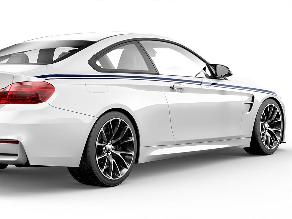 3M 50 Deep Navy Blue Gloss Vinyl Pinstriping Tape - Vinyl Striping Lines Stickers, Striping (1In X 150Ft Roll)