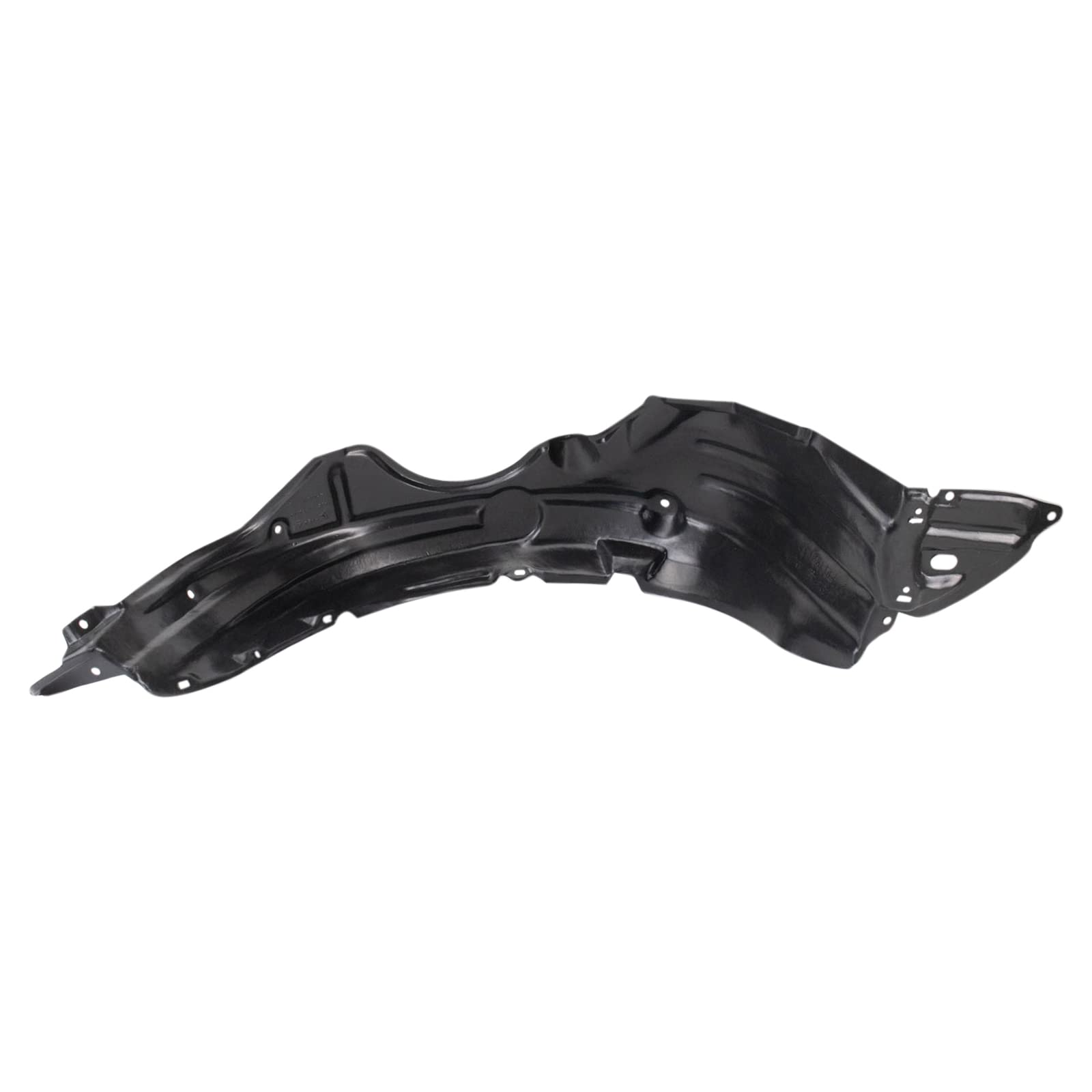 Trq Inner Fender Liner Set Compatible With 2007-2011 Toyota Yaris To1250119 To1251120