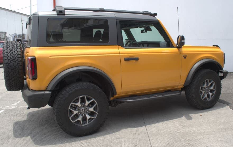 Go Rhino D64131T Dominator Xtreme D6 Side Steps With Rocker Panel Mounting Brackets Kit For Ford 21-24 Bronco (Sport Utility)