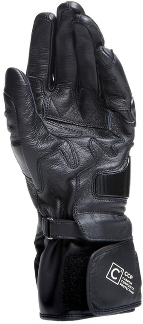 Dainese 201815957-691-Xl Carbon 4 Long Leather Gloves Black/Black/Black - Xl