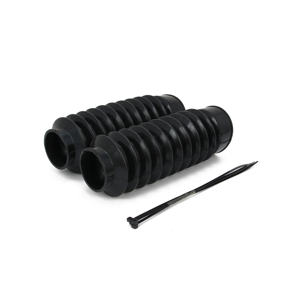 Anxin 49Mm Fork Cover Front Gaiters Gators Boot Shock Absorber For Dyna Fxdwg Black