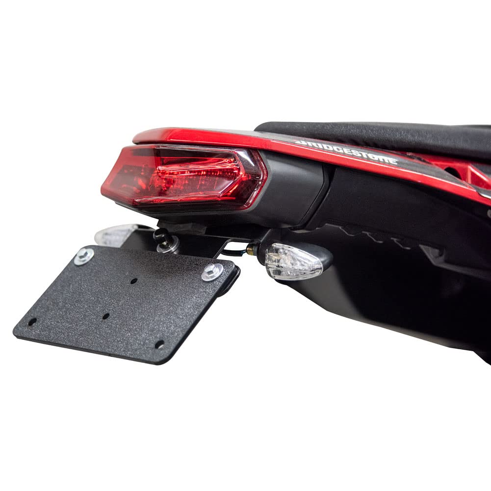 Tusk Fender Eliminator Kit with Turn Signals Red