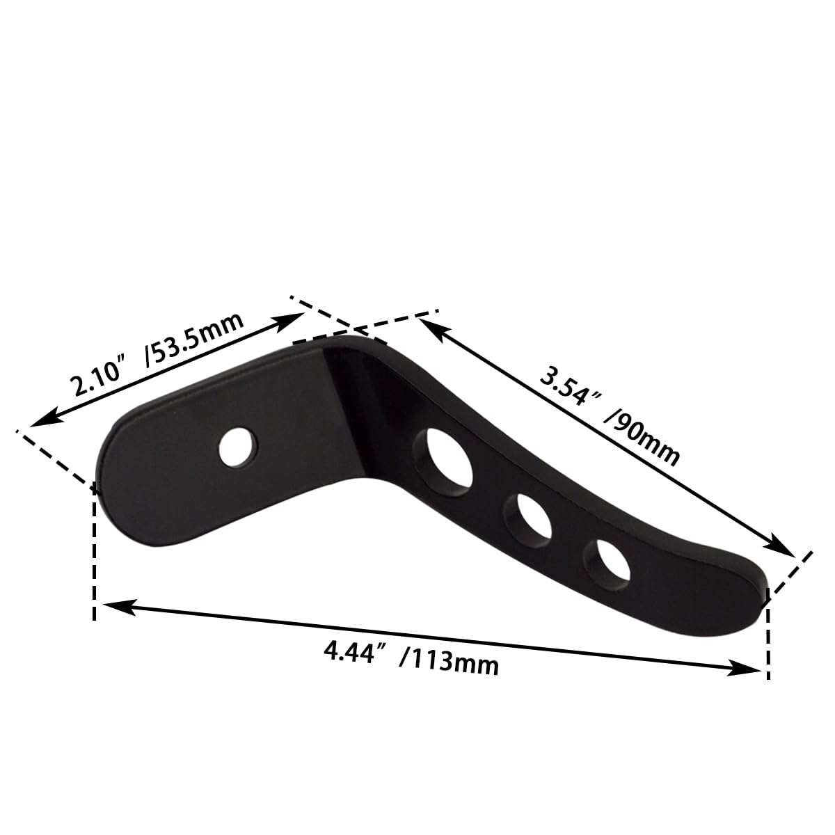 FOVPLUE For Jiffy Stand Extension,Kickstand Extension for Harley Touring models 1991-2024, for CVO Electra Glide Road Glide Road