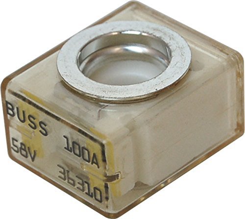 Bay Marine Supply – 100A Marine Rated Battery Fuse - Genuine Bussmann (Mrbf Terminal Fuse Only) – 58V Dc Maximum Ip66