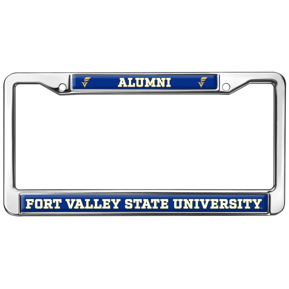Fort Valley State University Alumni Full Size Standard License Plate Metal Frame
