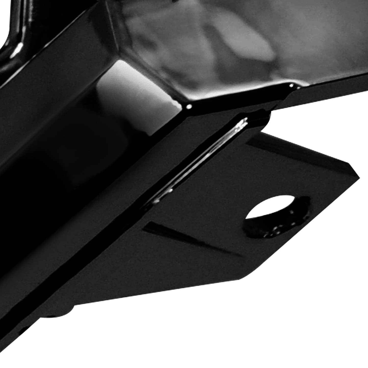 Spec-D Tuning Front Mesh Grill Hood Grille Glossy Black Compatible with 2003-2007 Cadillac Cts/Cts V 2003-2007