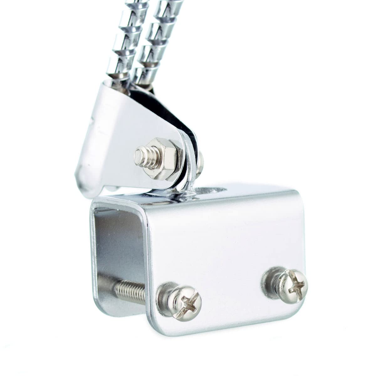 United Pacific Chrome Curb Feelers - Universal Fit, Prevent Curb Damage, Old School Style - Pack of 2