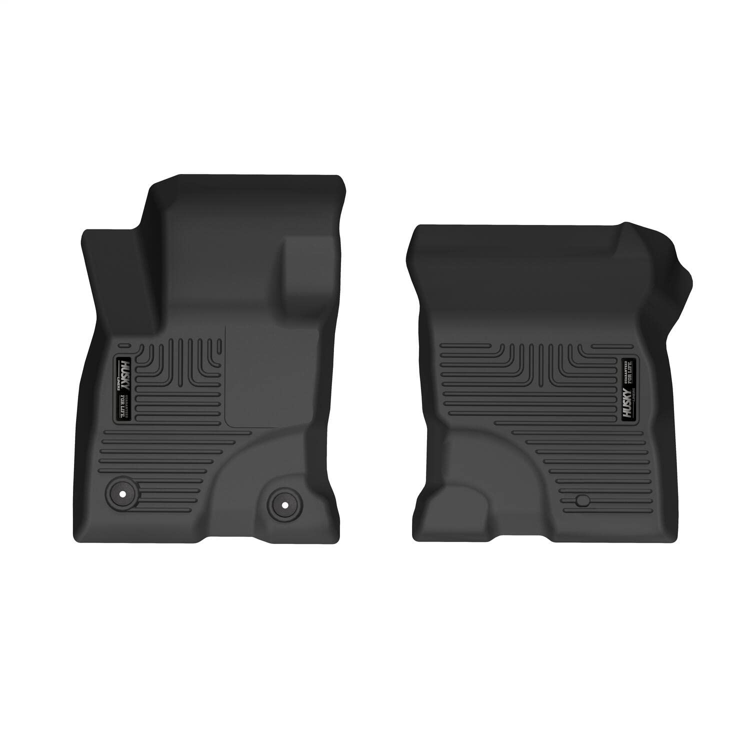 Husky Liners X-Act Contour Floor Mats | Fits 2020-2024 Ford Escape Hybrid | Front Row, 2-Pc Black - 51391