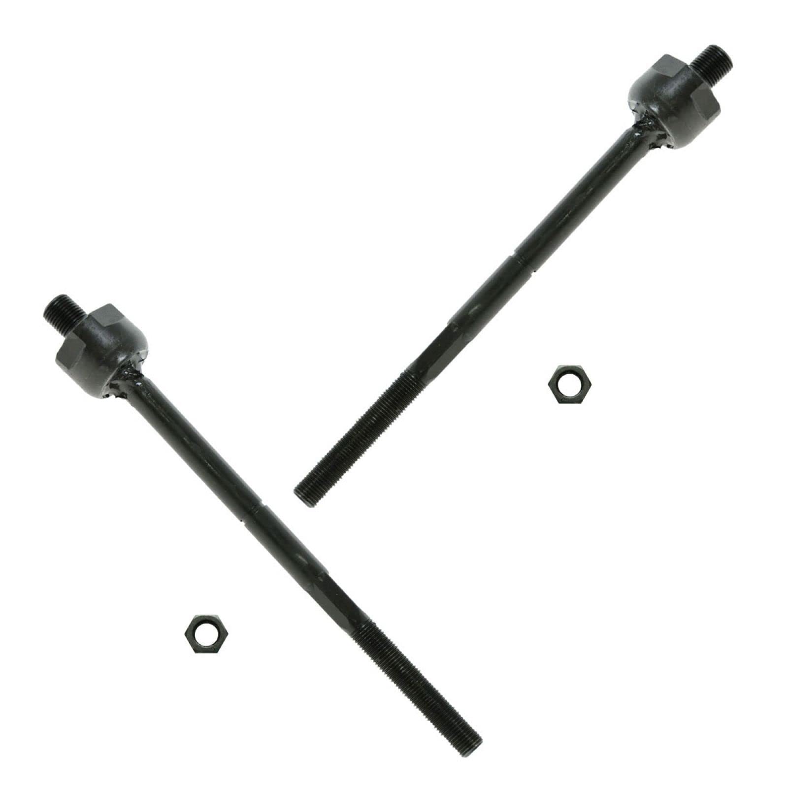 TRQ Front Inner Tie Rod Set Compatible with 2003-2007 Cadillac CTS