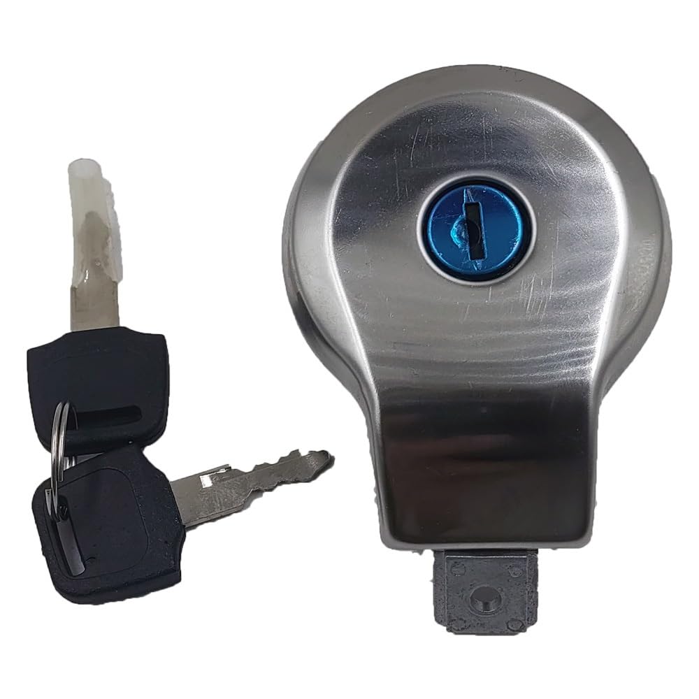 XDF Fuel Gas Tank Cap Cover Lock Key Compatible For Yamaha Virago XV125 XV250 XV400 XV535 XV700 XV750 XV1100 VIRAGO 535 700 750 