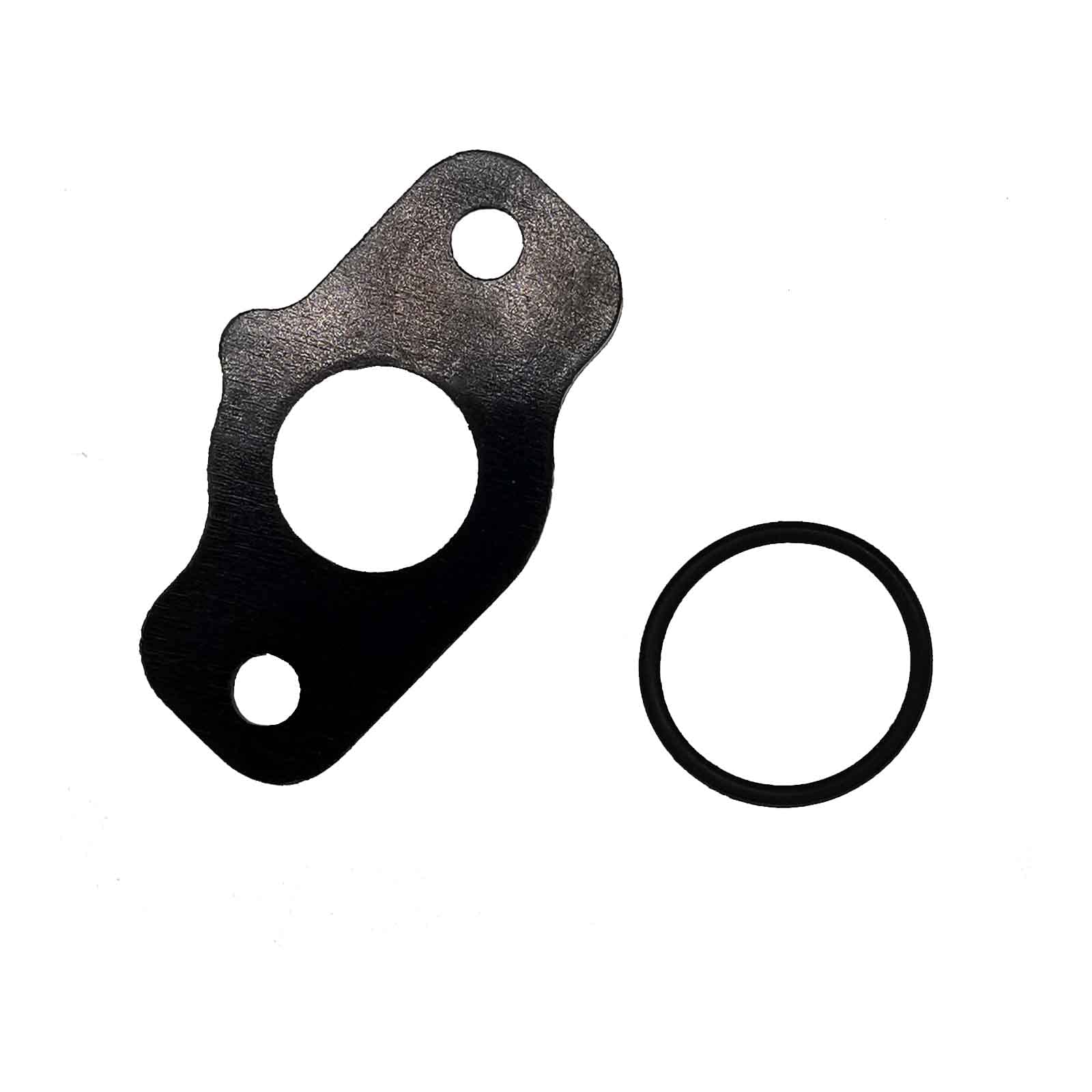 Gaoshun Carburetor Mounting Joint Insulator & Seal O-Ring Rubber Black For Suzuki Lt 80 Quadsport 1987-2006