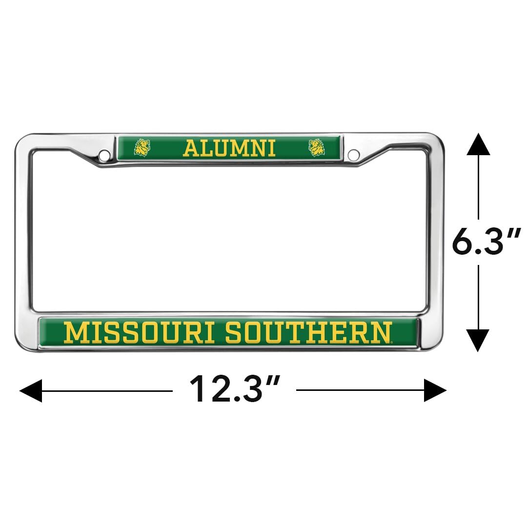 Missouri Southern State University Alumni Full Size Standard License Plate Metal Frame