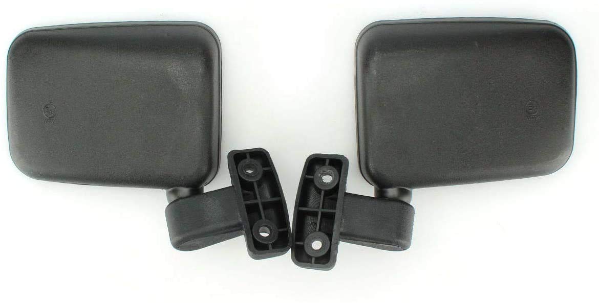 Chikia Pair L+R Side View Mirror Replacement for Hisun UTV 400 500 700 800,Massimo 500 700,Coleman 500 700,Axis 500 700,CFMOTO,U