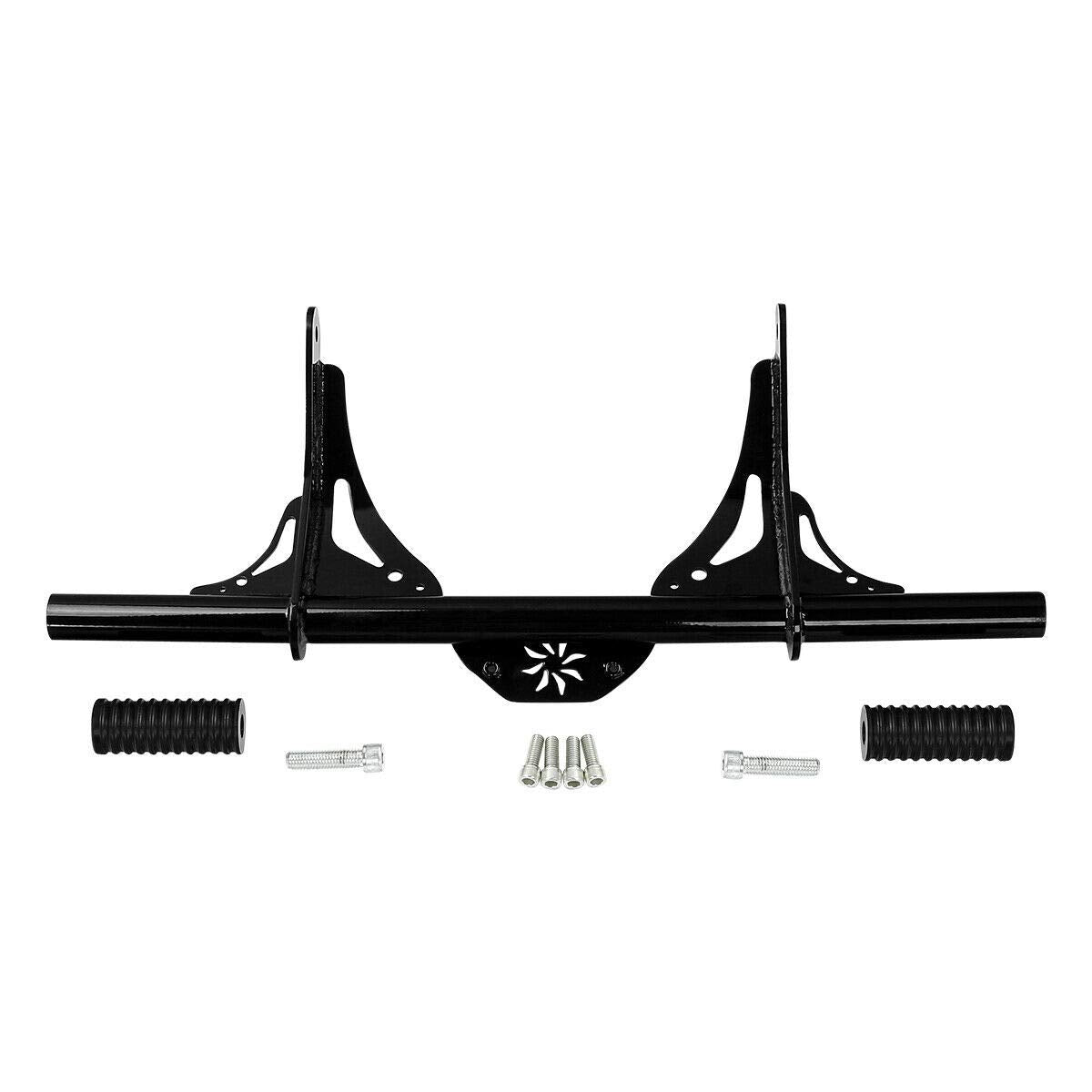 WOWTK Highway Peg Crash Bar Engine Guard fits for Harley Dyna Street Bob FXDB/I Fat Bob FXDF Low Rider FXDL/I Wide Glide FXDWG/I