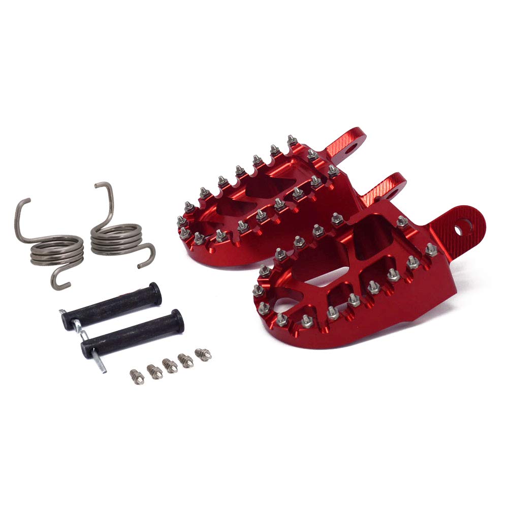 Anxin Motorcycle Foot Pegs Footpegs Footrests Foot Pedals Rests Cnc For Xr650L 92-22 Xr650R 00-07 Cr80R/Rb 96-02 Cr85R/Rb 03-07