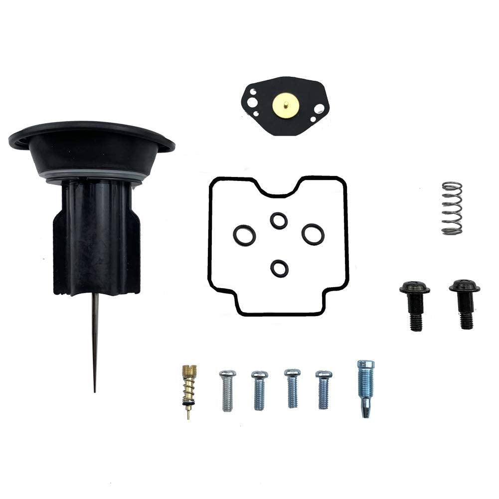 Carburetor Rebuild Kit For Yamaha Big Bear 400 Grizzly 400 Kodiak 400 Yfm400 Bruin 350 Grizzly 350 Wolverine 350 Yfm350 Grizzly 450 Kodiak 450 Wolverine 450 Yfm450 Carb Diaphragm
