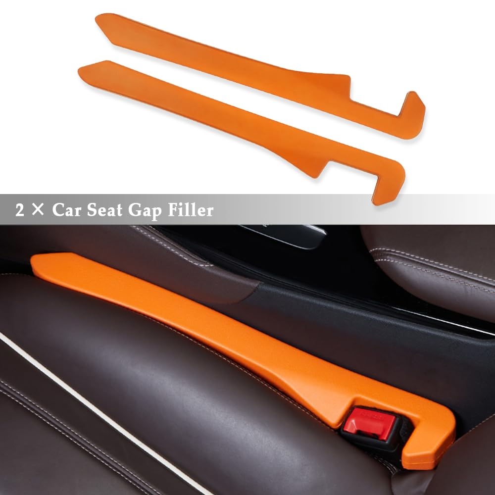 Ihotder Super Flexible Car Seat Gap Filler,Durable Car Organizer Between Seats For Tightly Filling Seat Gaps,Universal Ccar Side