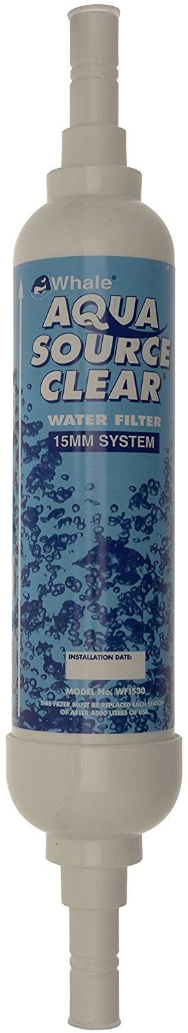 Whale Wf1530 Aqua Source Carbon Water Filter-White, 15 Mm