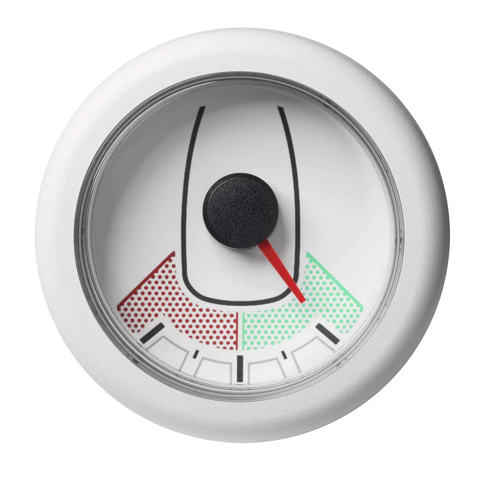 Vdo Marine 2-1/16'' (52Mm) Oceanlink Rudder Angle Gauge - Whit. [A2C1066090001]