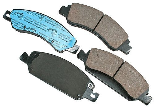 Akebono Act1363 Proact Ultra Premium Ceramic Disc Brake Pad Kit , Grey