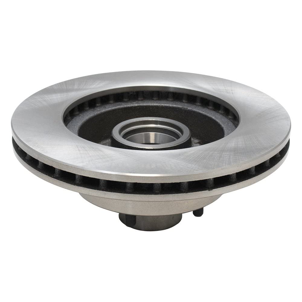 Trq Front Disc Brake Rotor Driver & Passenger Side Kit Pair Set Of 2 For Gm New