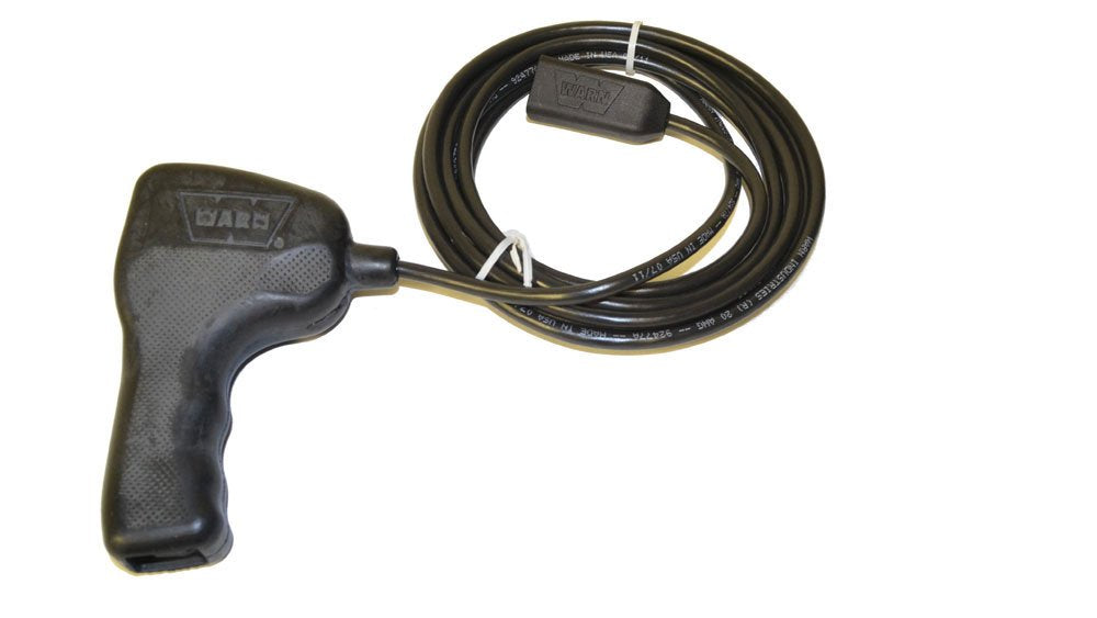 WARN 83653 Plug-In Winch Remote Hand Held Controller with 12 Connector Cable for PowerPlant Winches
