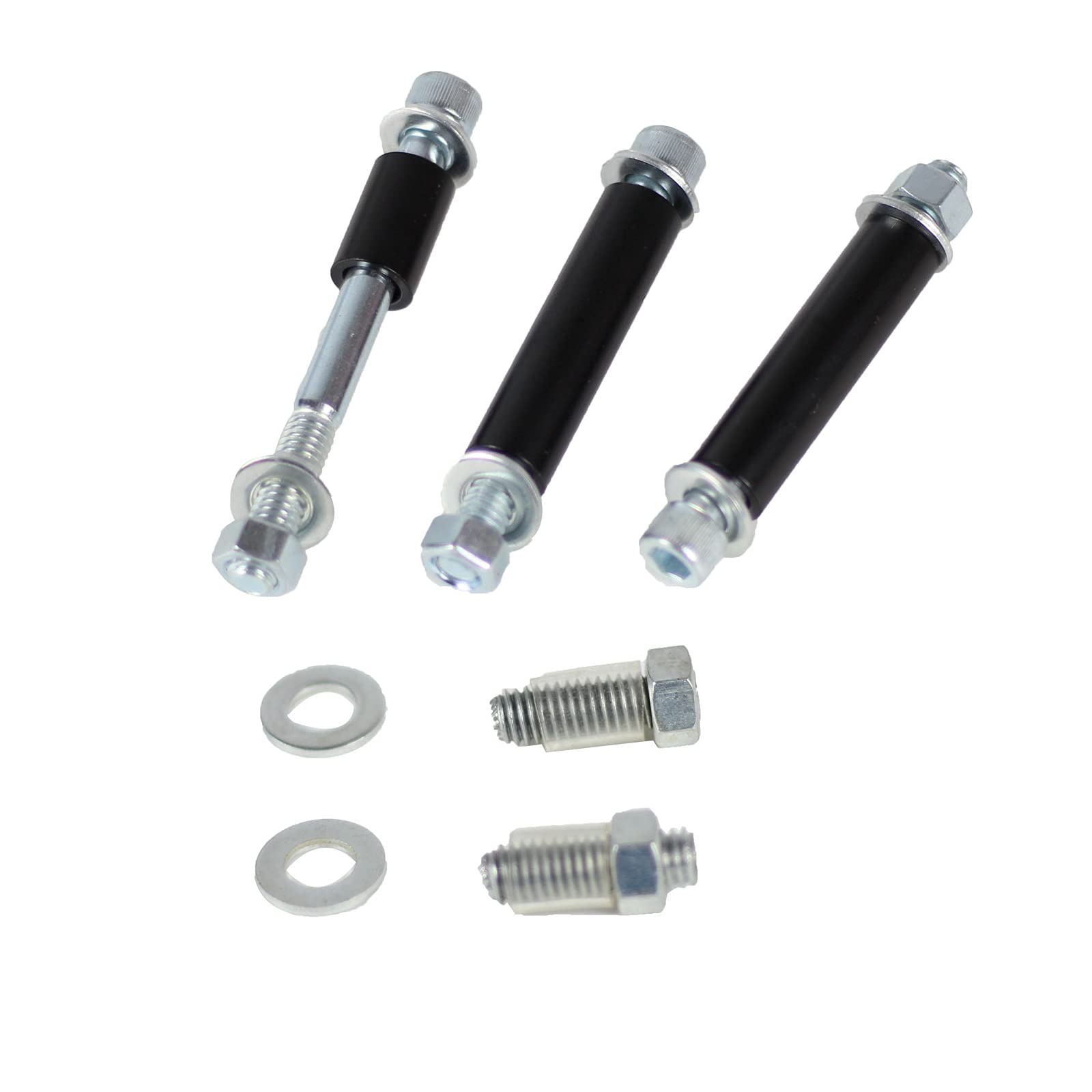 Power Steering Pump Mounting Bracket LWP SWP Compatible with SB SBC Chevy engines 262 265 283 302 305 307 327 350 400 Black