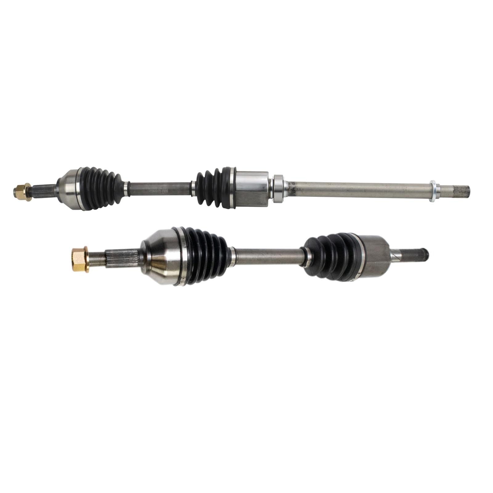 TRQ Front CV Axle Shaft Assembly Set Compatible with 08-13 Rogue 14-15 Rogue Select